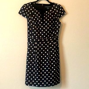 Polka dot French Connection dress